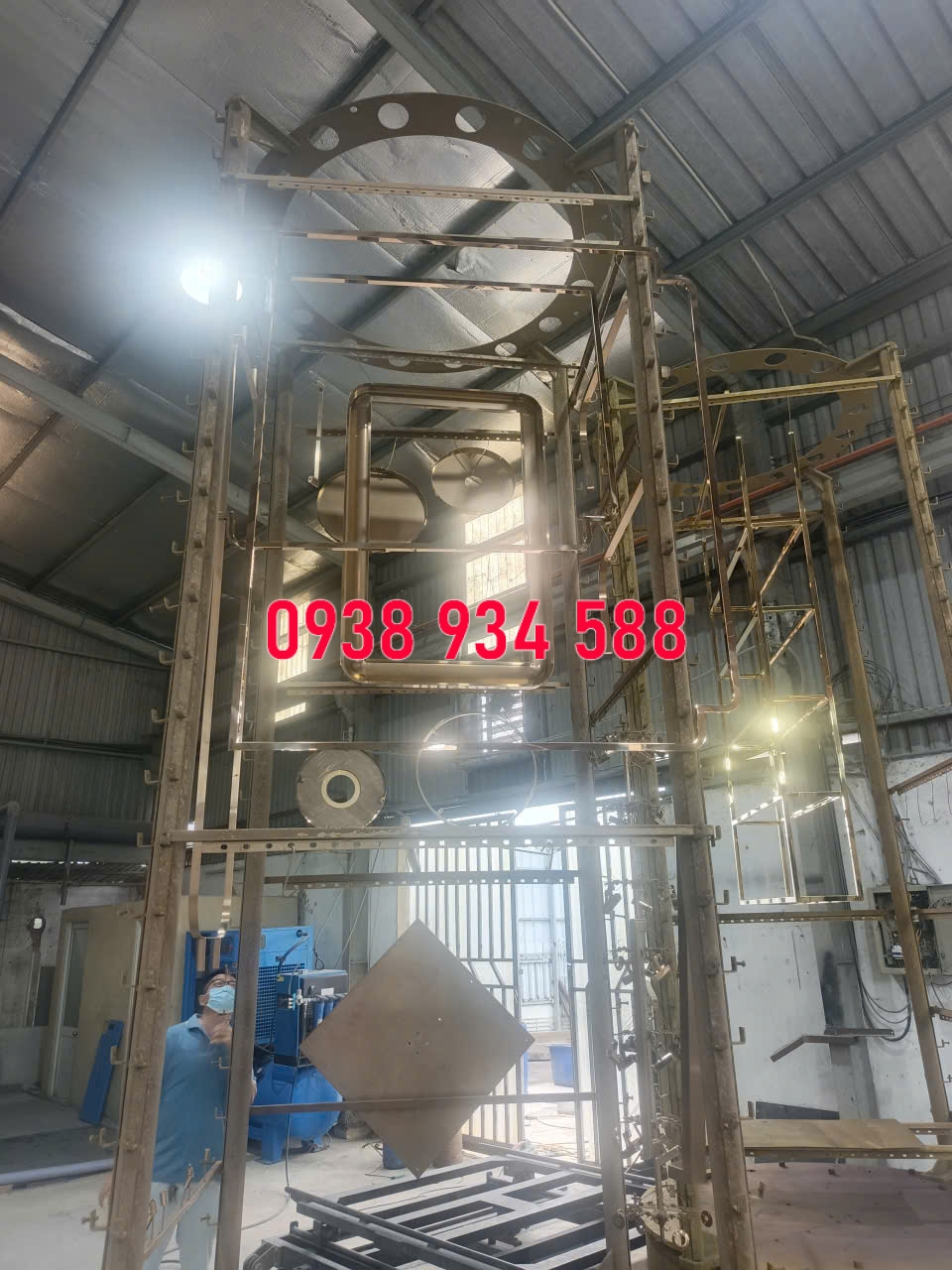Si mạ inox 304